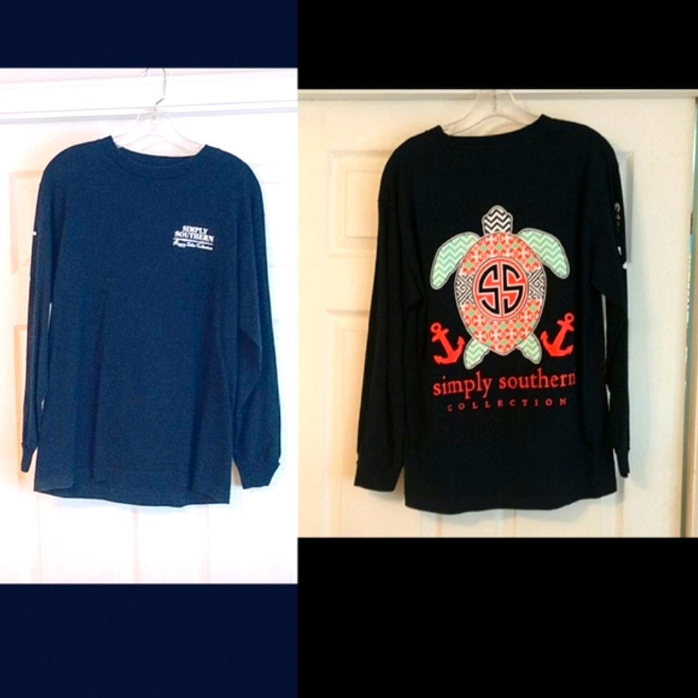 Simply Southern Preppy Teeshirts Collection Sz.M
